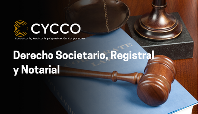 Derecho Societario, Registral y Notarial